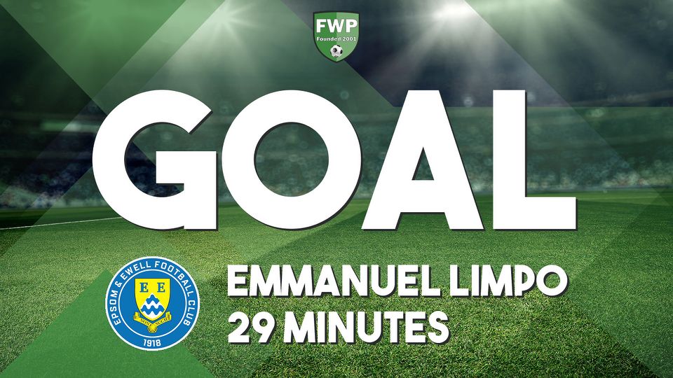 GOAL: EPSOM & EWELL 1-0 Horley Town - Emmanuel Limpo (29')