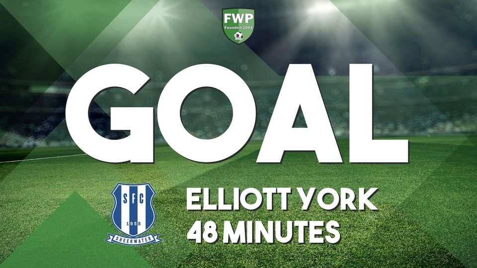 GOAL: SHEERWATER 1-2 Epsom & Ewell - Elliott York (48')