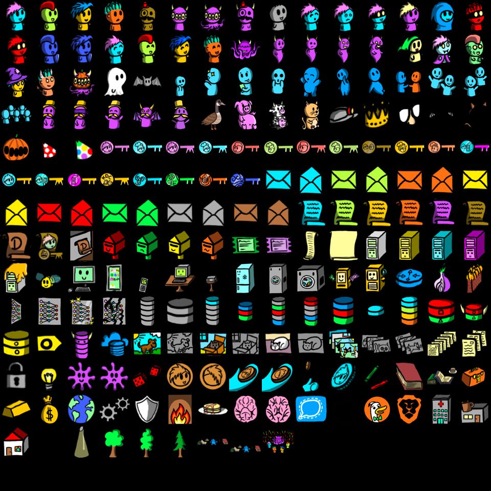 This is a low-res sprite sheet of the pictures available