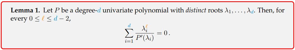A fact about polynomials (and their roots) crucial in the approach I am writing a short exposition about.