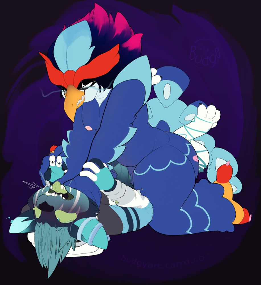 quaquaval choking the hell out of glitchy cat sexual-style