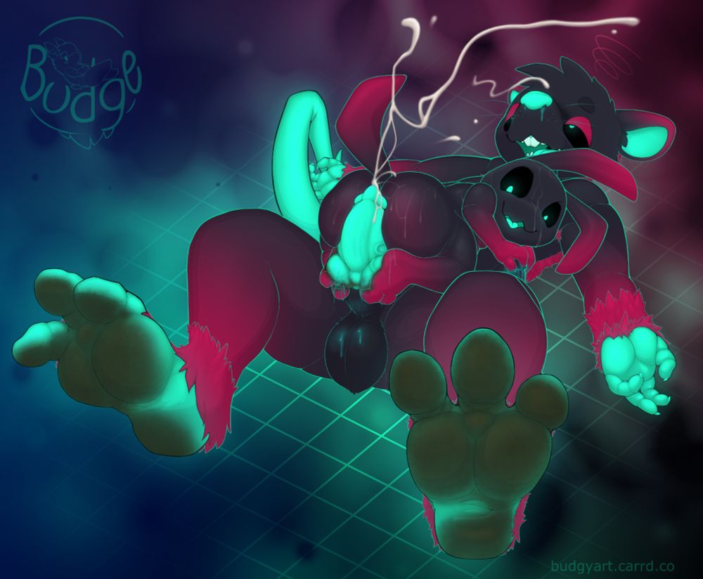 dirty rat getting corrupted by a sadistic little virus's ass-and-footwork