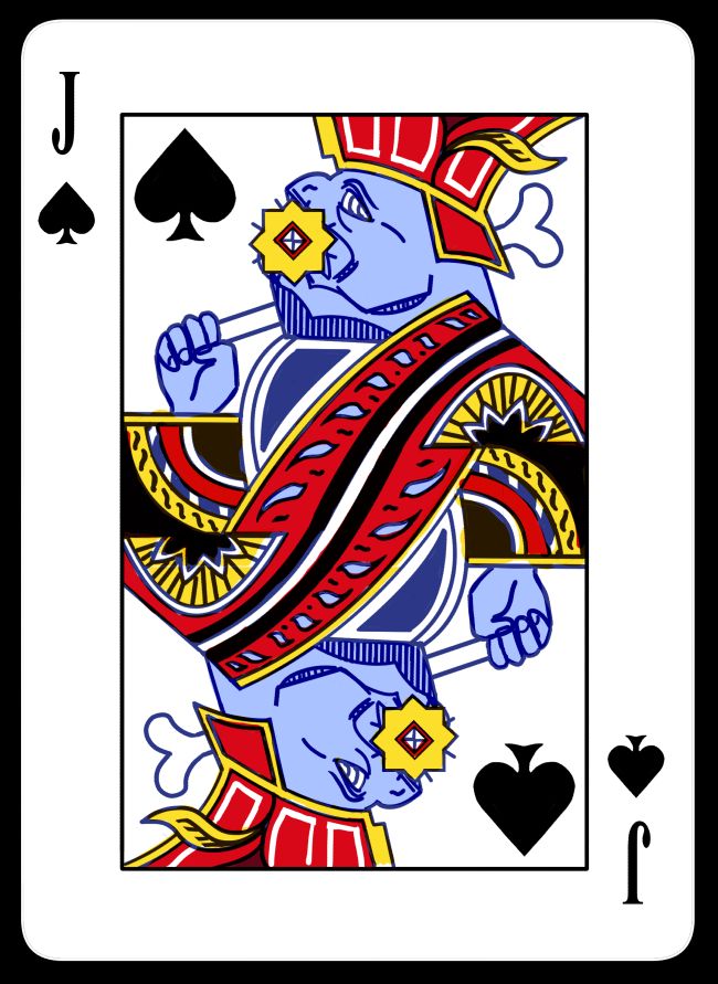 Ahab the kuo-toa having a sea urching snack as the jack of spades