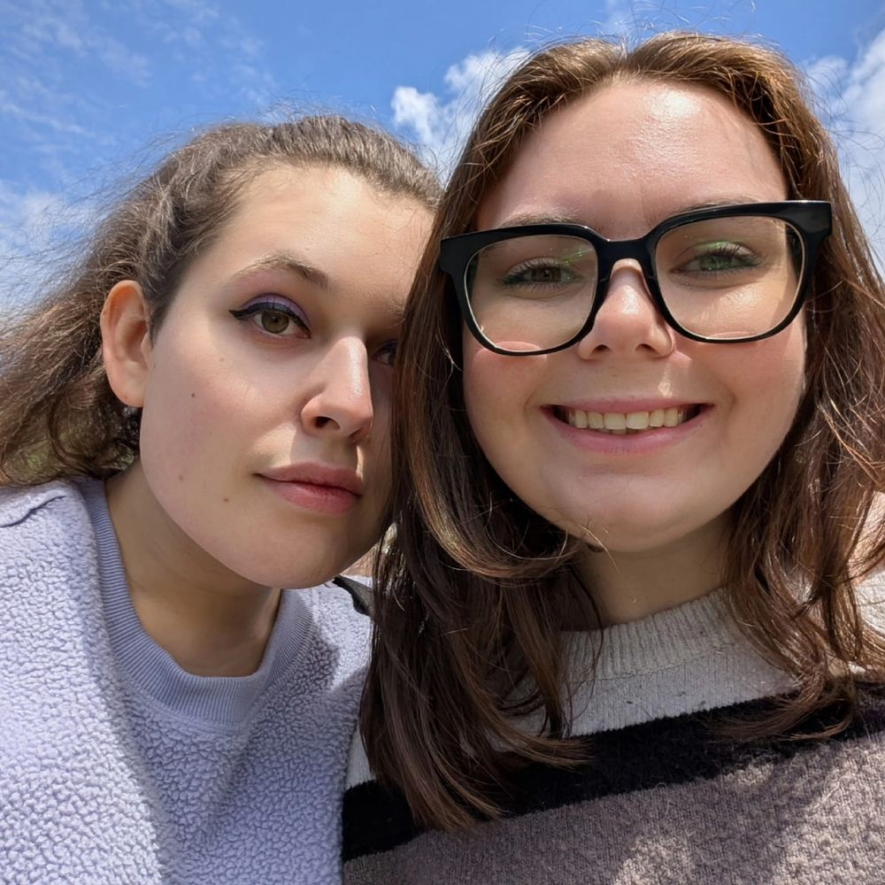 me (left) and my girlfriend Megan (right)