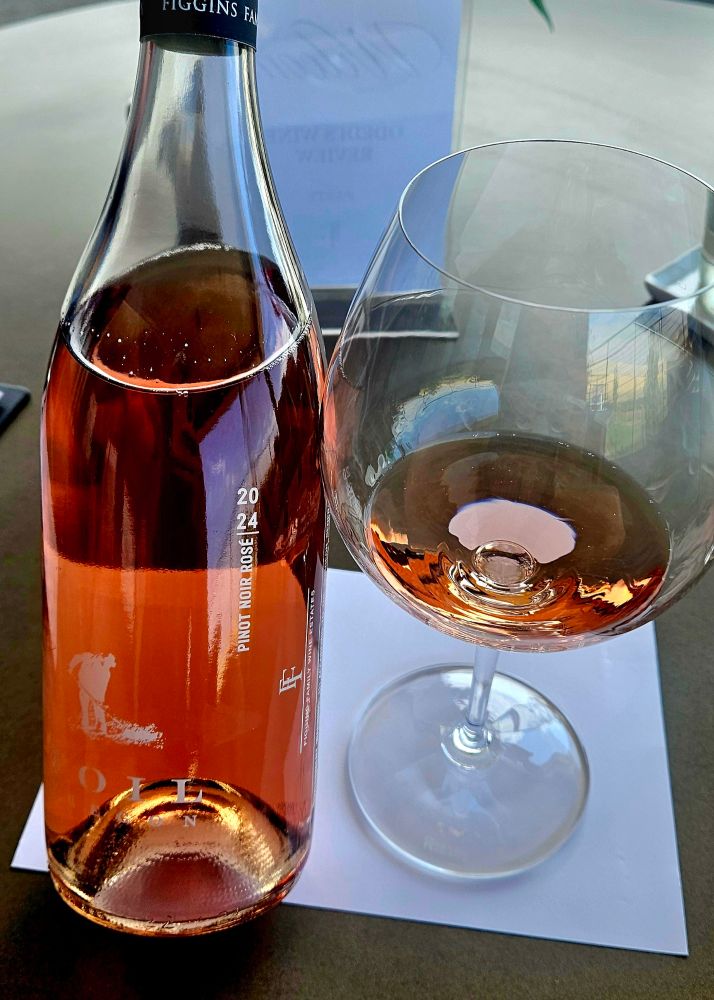 Pretty color of dark salmon.

Nose of Provence Rosé and medium plus in body with medium acidity.

Dry on the palate with mild complexity.

Showing raspberries, strawberries, lemons, earth, spices and minerals.

Tangy finish with limes and light bitter herbs.

This is a nice and engaging Rosé from Oregon. Feels like a Provence Rosé. Elegant and tangy. 

A good pool wine, and will pair nicely with food too.

12.5% alcohol by volume.

88 points.

$30.