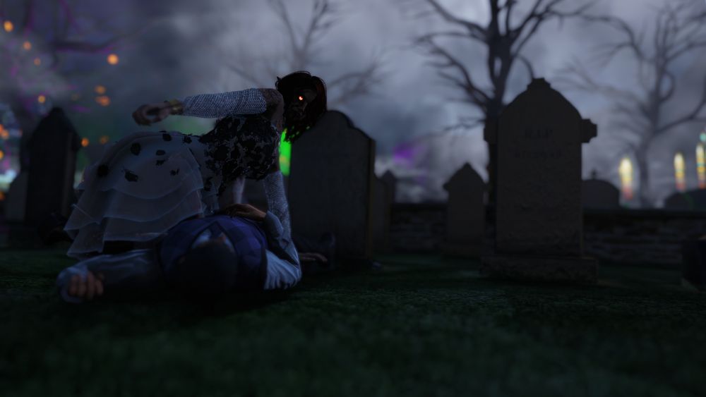 The spirit caught her victim