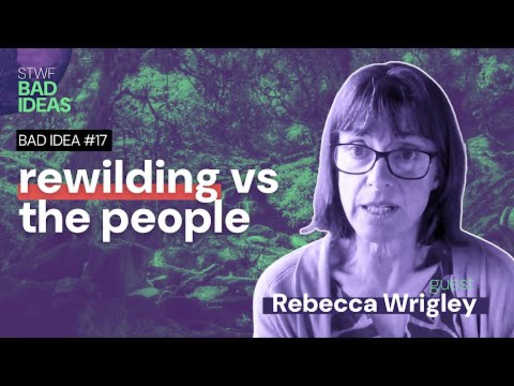 Bad Idea #17 "rewilding VS the people" with Rebecca Wrigley