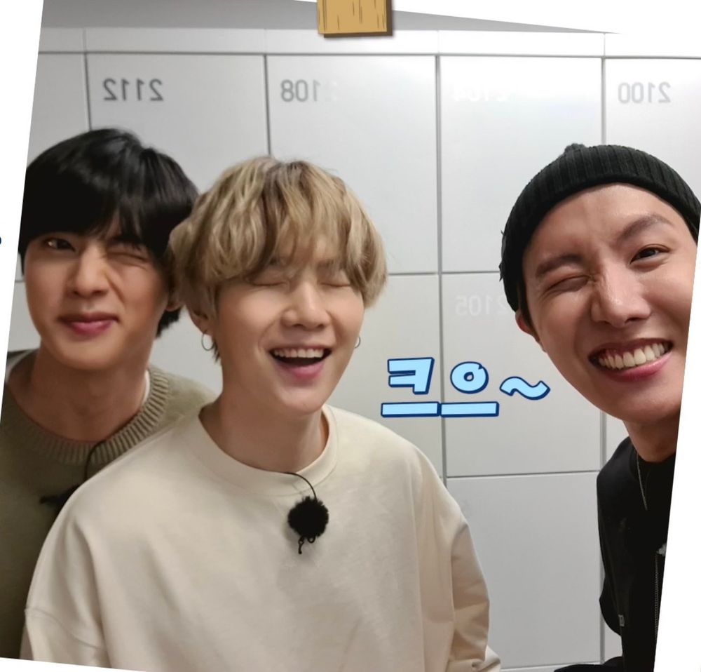 Jin, Yoongi, j-hope