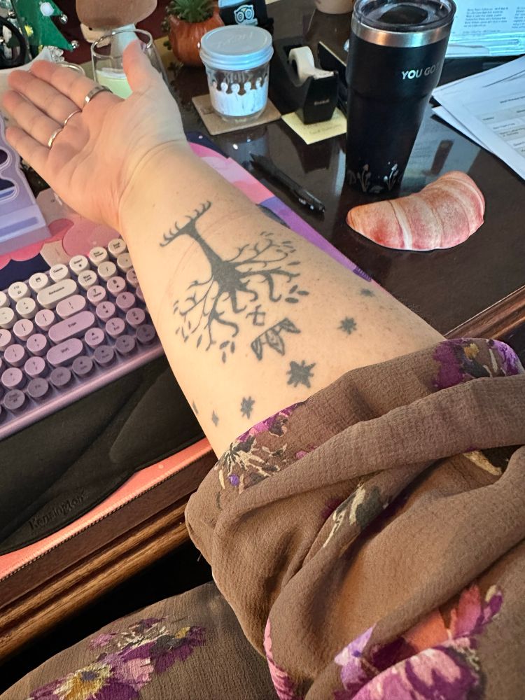 My tree of Gondor lord of the rings tattoo
