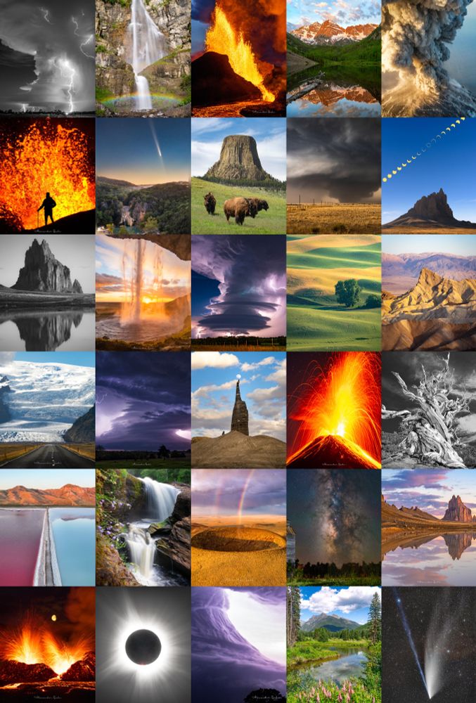 A collage of photos I have taken of nature over the last several years.