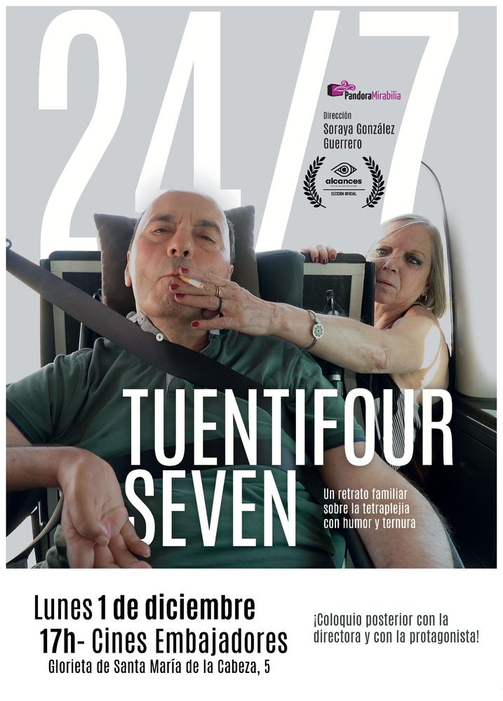 Cartel de la película ‘Tuentifourseven’, de Soraya González Guerrero.