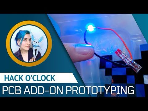 PCB badge (SAO) prototyping: SMD LED tester // Hack O'Clock