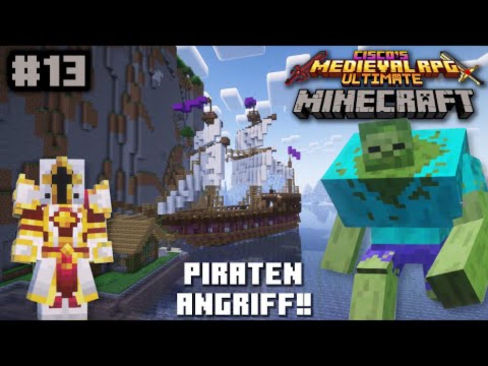 PIRATEN greifen an!!! - Minecraft Cisco's Medieval RPG Ultimate #13 (Deutsch/German)