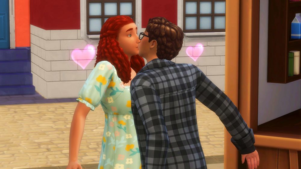 First kiss with Eliana