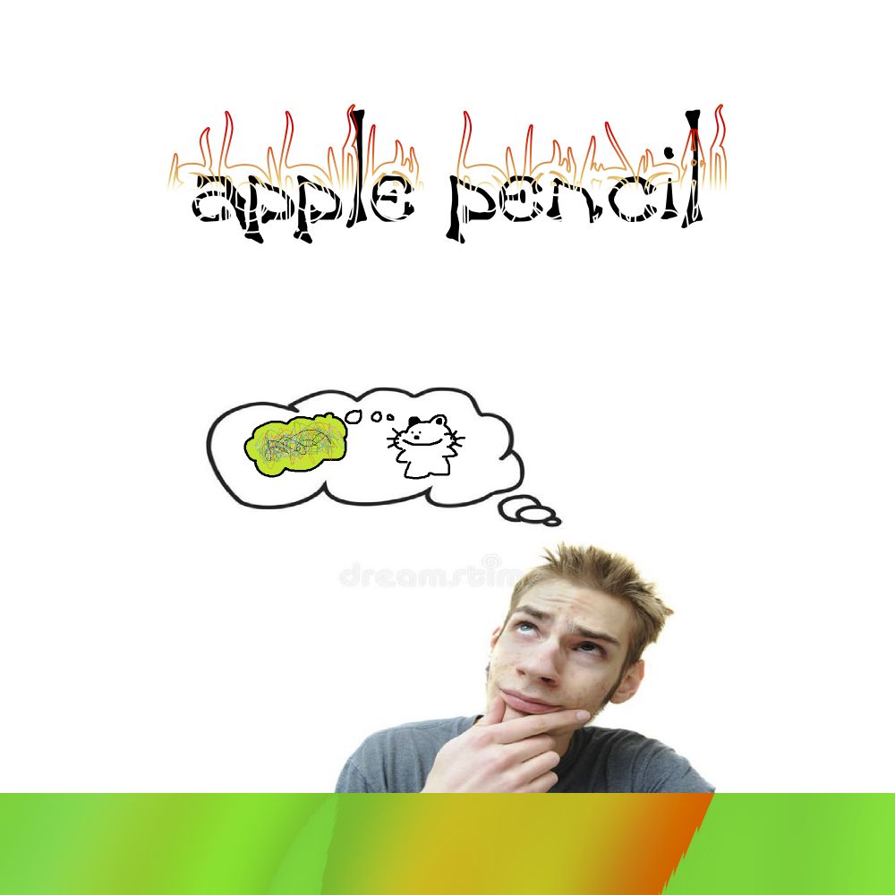 cover for our new album APPLE PENCIL out fridayt