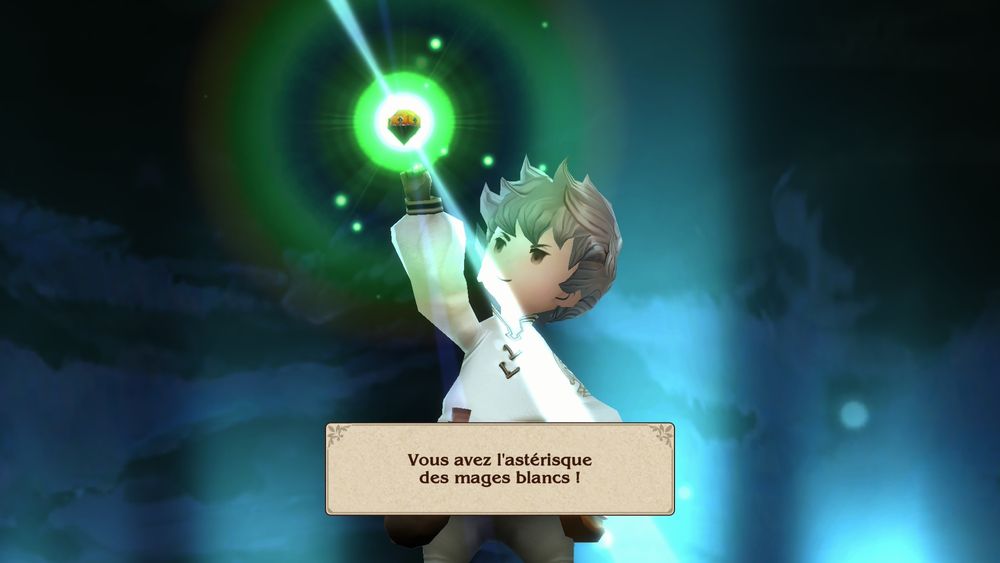 Capture écran de Tiz brandissant encore plus vaillamment l'astérisque des mages blancs !