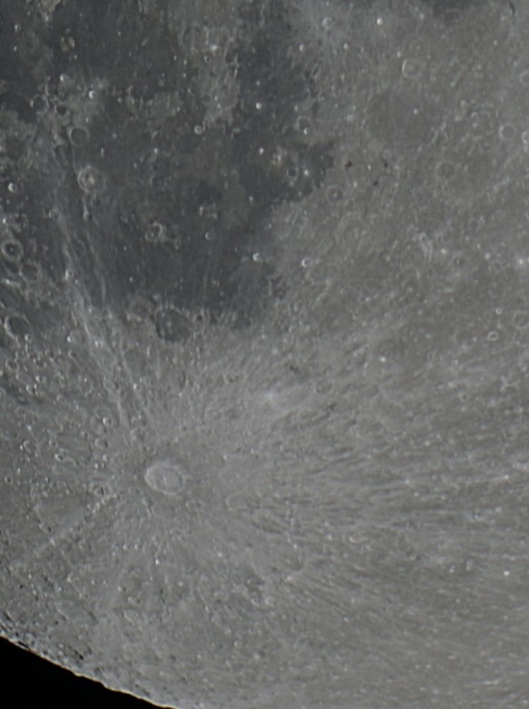 Tycho crater on the Moon