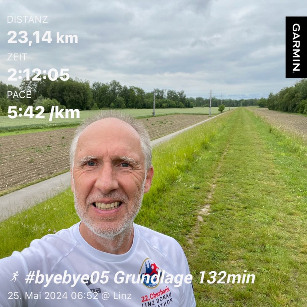 Selfie bei Traun zum #byebye05