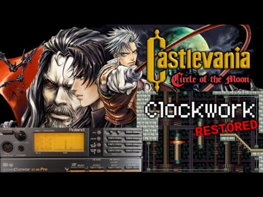 Clockwork (Restored - Roland SC-88) - Castlevania Circle of the Moon