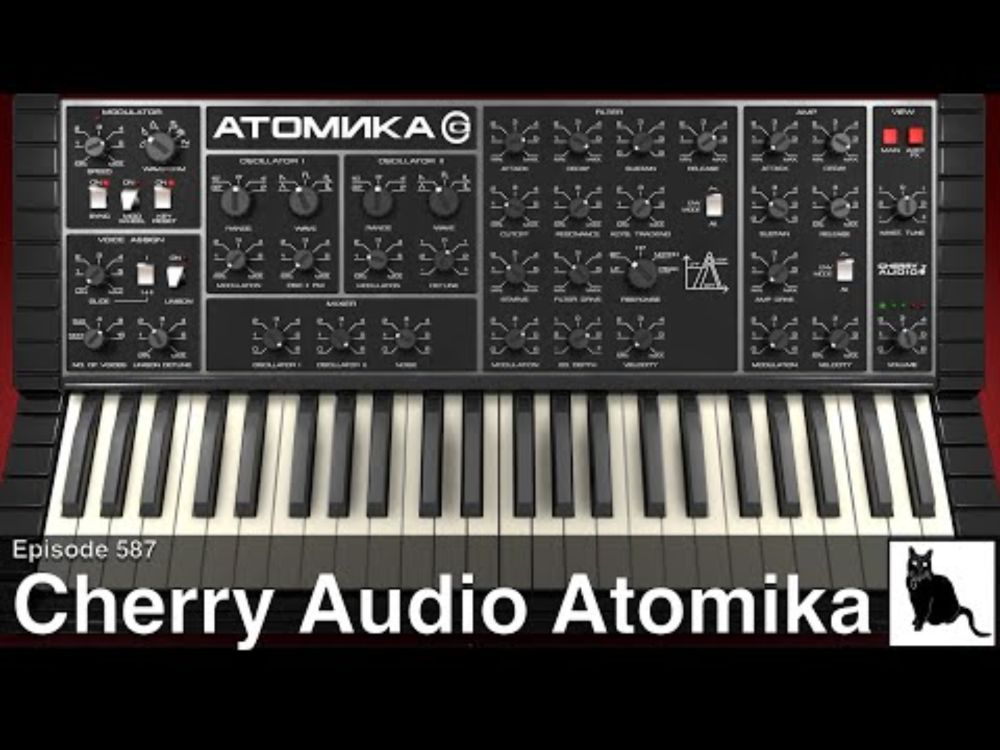 Cherry Audio Atomika: An infamous Soviet synthesizer reborn