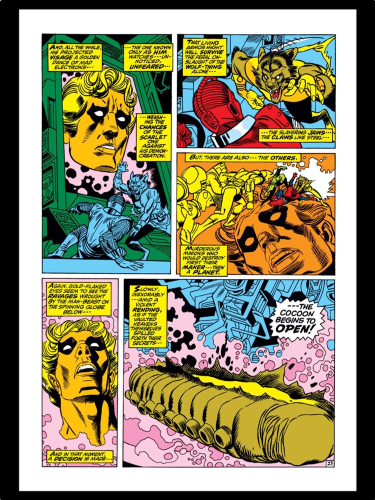 Marvel Pre.ier #1 Warlock page