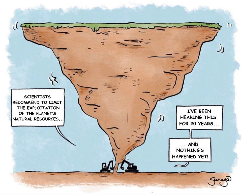 Keiner nimmt den Klimawandel ernst, alle baggern weiter 