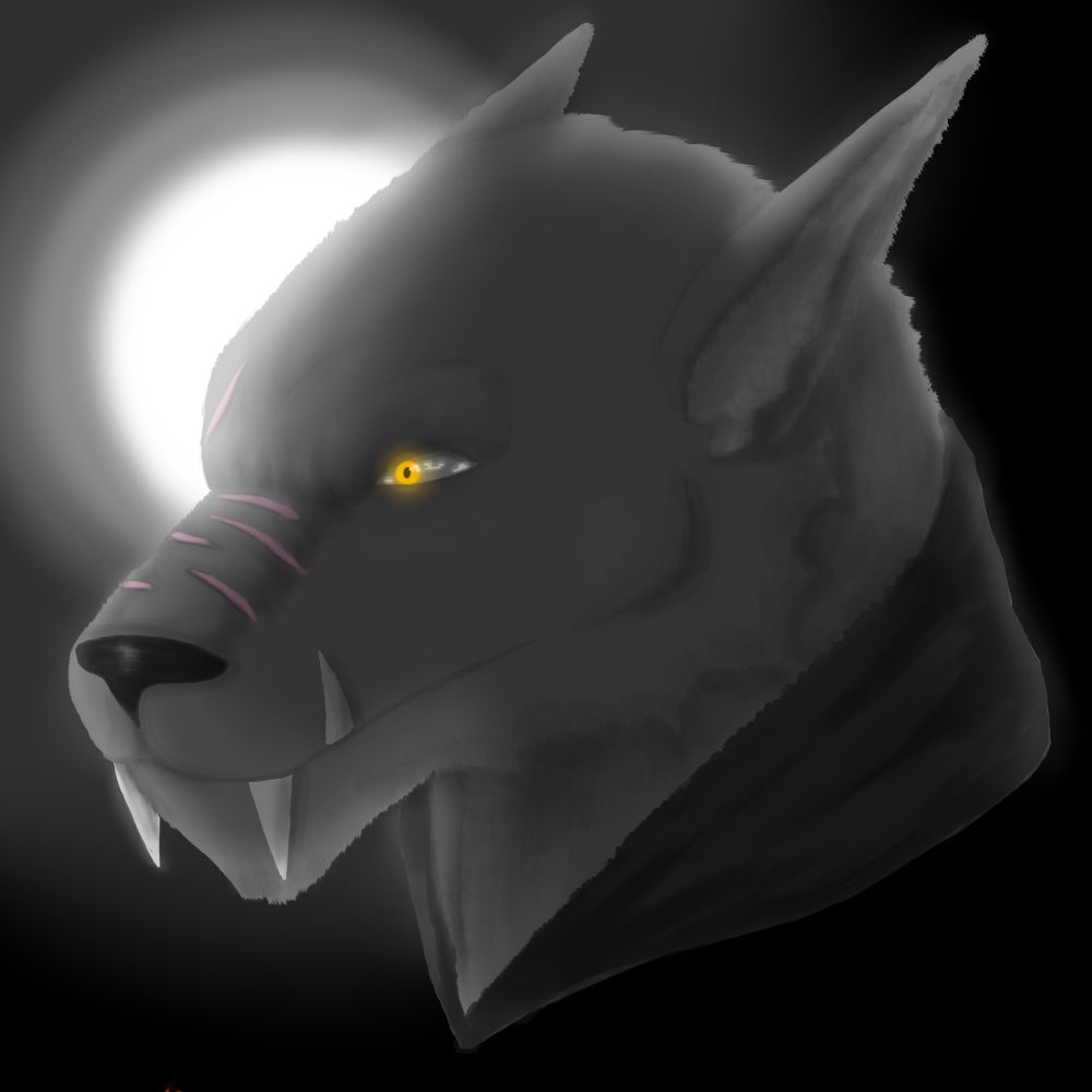 A more ominous sketch of I3litzWorgen made in late 2023.