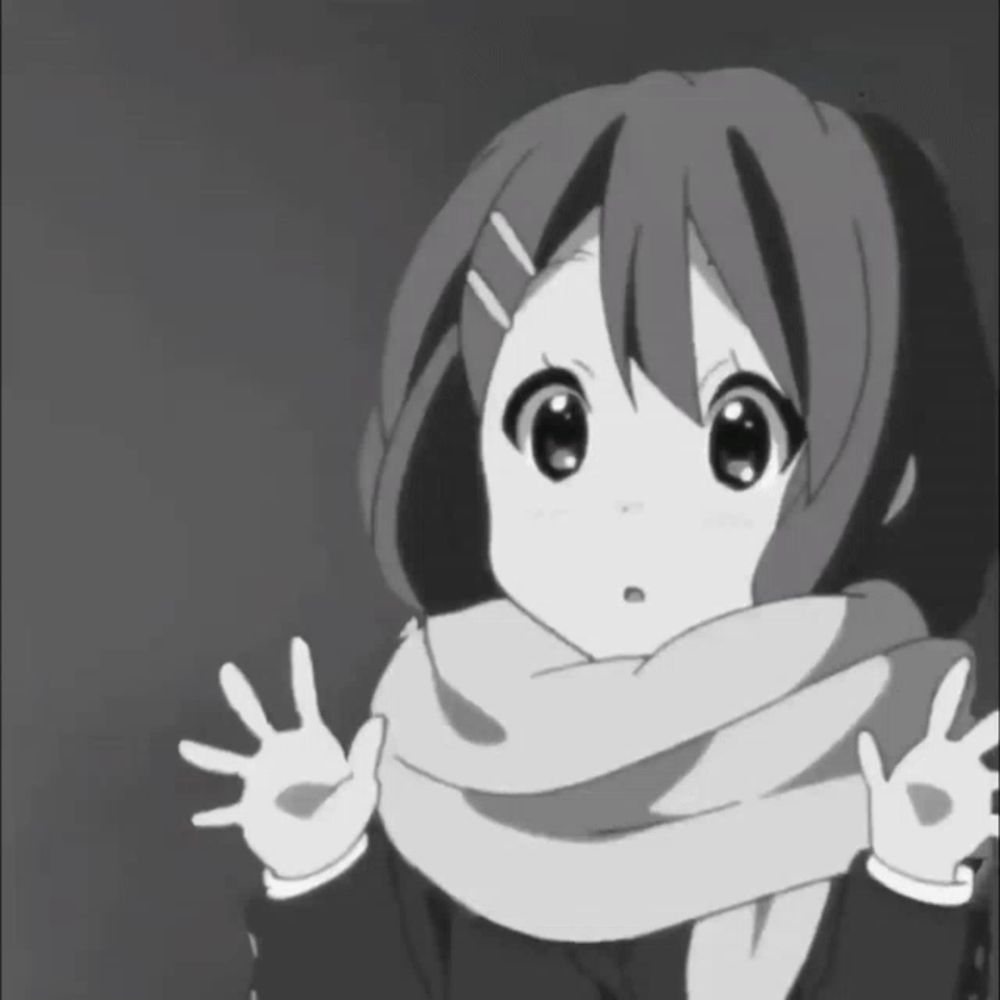 a black and white drawing of a girl with her hands outstretched