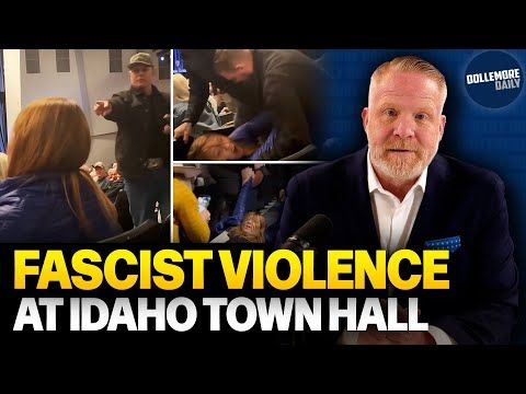 Fascist Idaho Sheriff ABUSES WOMEN AT TOWN HALL for Asking Questions!!!