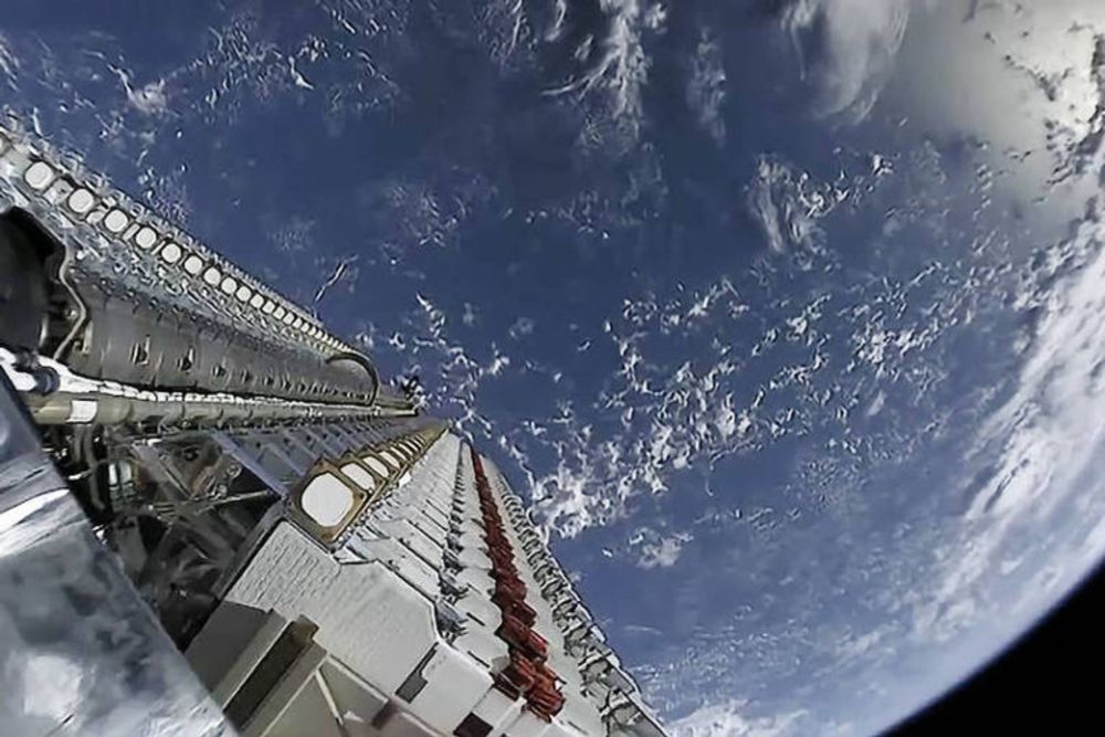 Radiação de satélites da Starlink prejudica observação do espaço