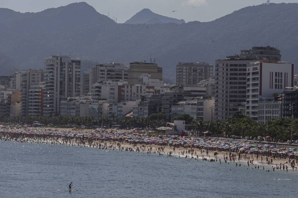 Rio registra 39,9°C, maior temperatura do ano