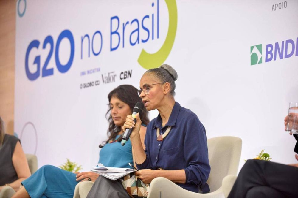 Se o G20 fizer o dever de casa, muda a realidade em que estamos vivendo, diz Marina Silva