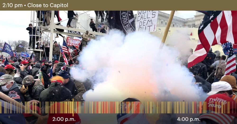 ProPublica sifted through thousands of videos taken by Parler users to create an immersive, first-person view of the Capitol riot as experienced by those who were there.