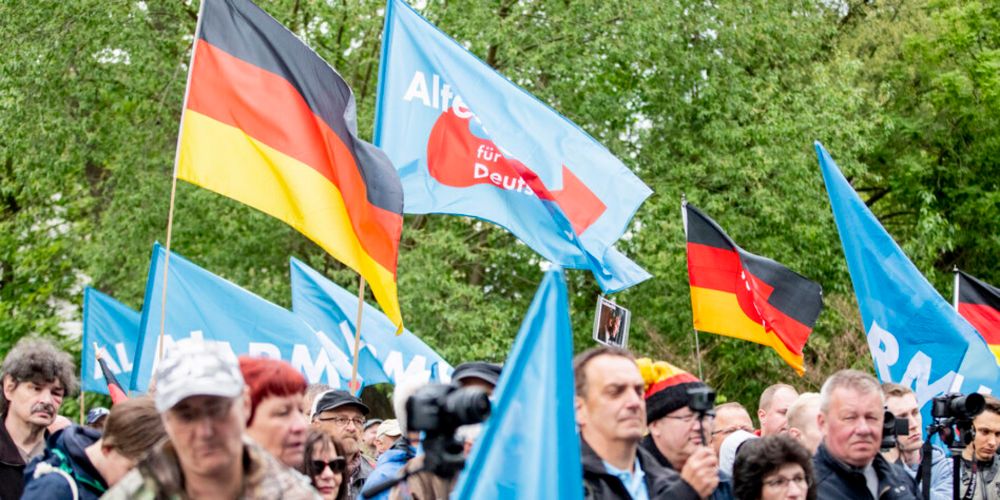 Rechte Demo am Tag der deutschen EInheit: Volksfest mit AfD