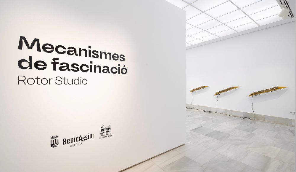 Exposición ‘Mecanismos de fascinación’ de Rotor Studio en Villa Elisa, Benicàssim.