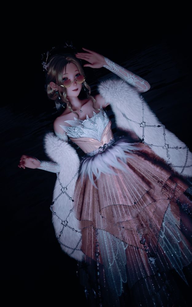 screenshot of my character from game "infinity nikki"