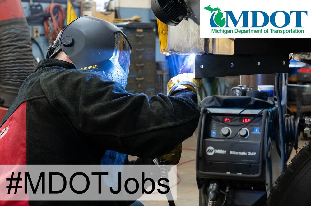 Welder at work.