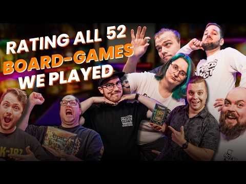 Ranking Every Game We Played This Year - The NOTW Board Game Ranking List for 2024