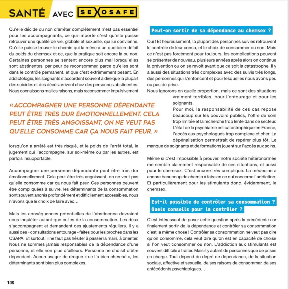 LE CHEMSEX VU PAR LES SPÉCIALISTES (PART 2/2) interview de Thibaut Jedrzejewski par Patrick Thévenin dans Strobomag