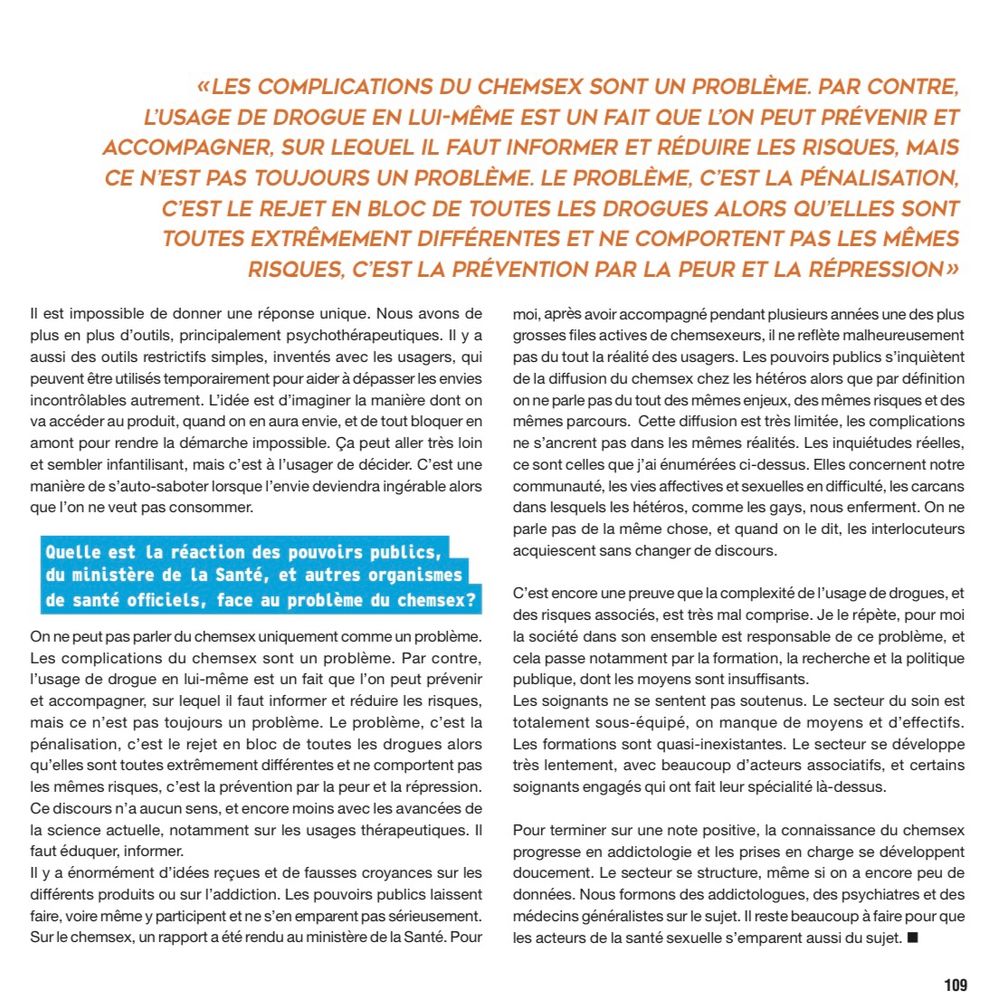LE CHEMSEX VU PAR LES SPÉCIALISTES (PART 2/2) interview de Thibaut Jedrzejewski par Patrick Thévenin dans Strobomag