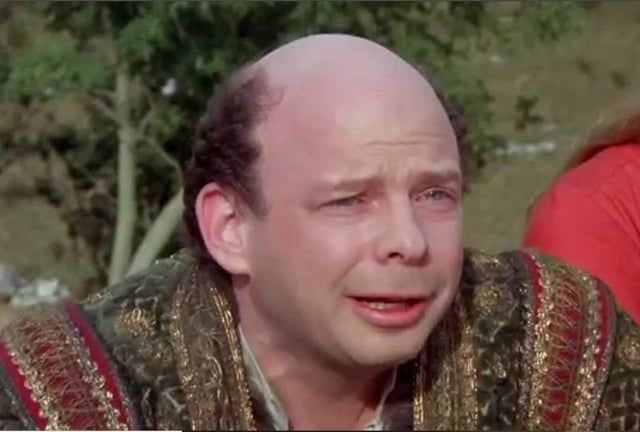 Vizzini (played by Wallace Shawn) from "The Princess Bride".
