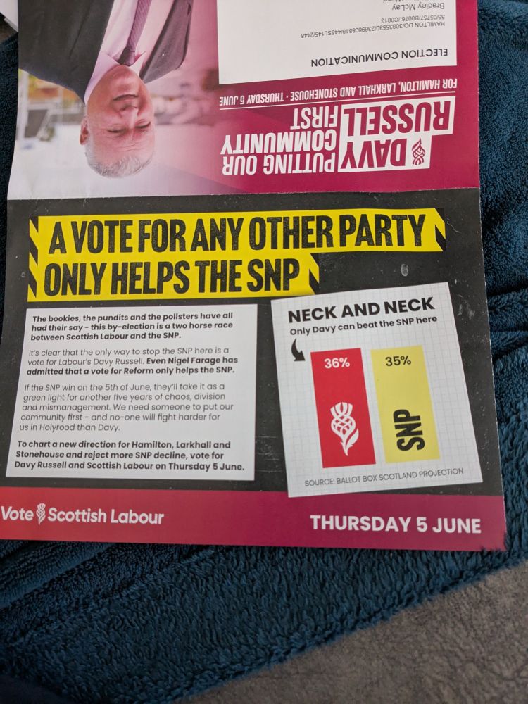 FYI your being sourced as the reason only Labour can win in Hamilton. 