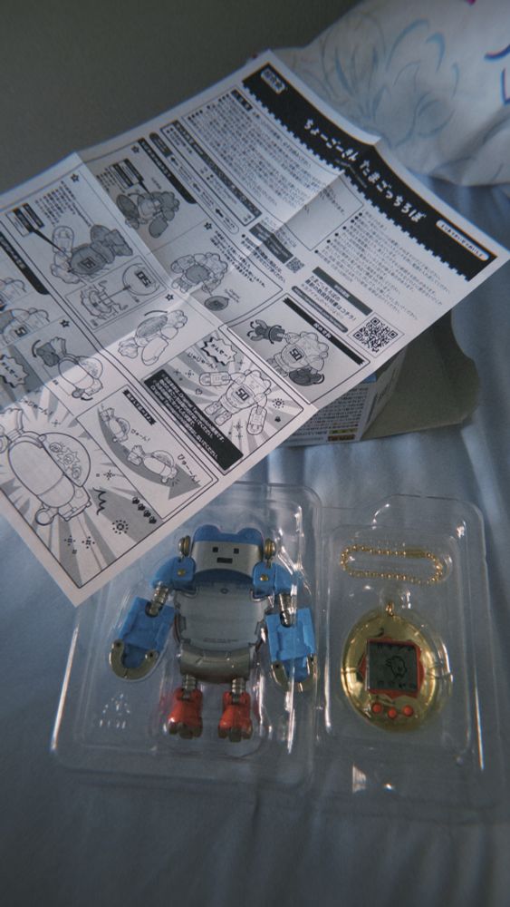 Fresh out of the box, still in the plastic display package and the instruction sheet