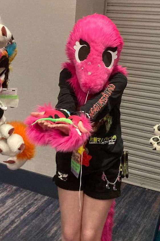 my worm on a string partial! pic from anime detour 2024