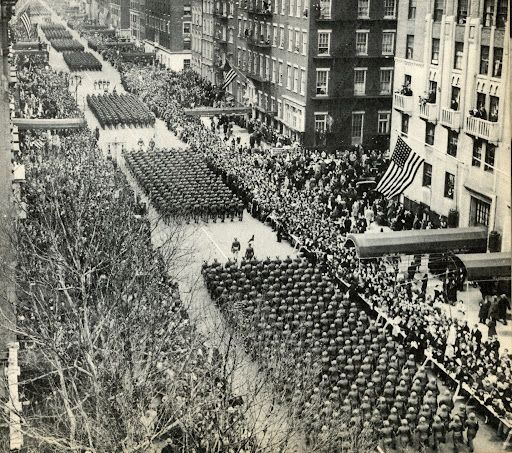 US Victory Parade in New York, 1946