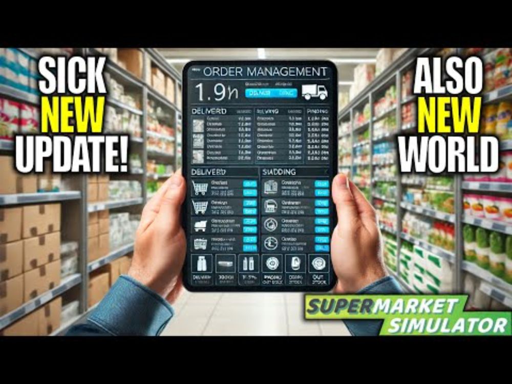 You won’t BELIEVE What This Update added to The Game | Supermarket Simulator Gameplay | Part 1