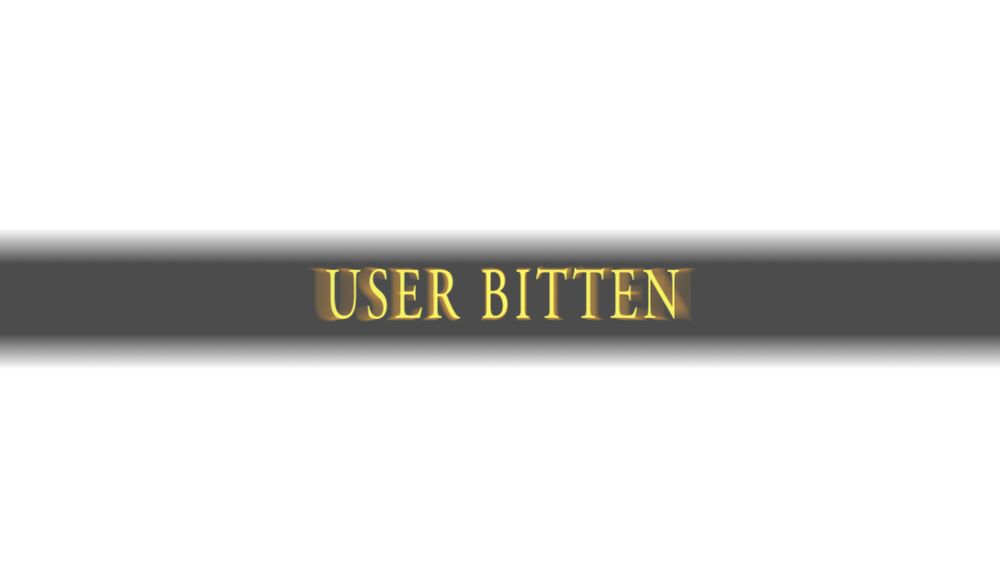 "user bitten" in dark souls font