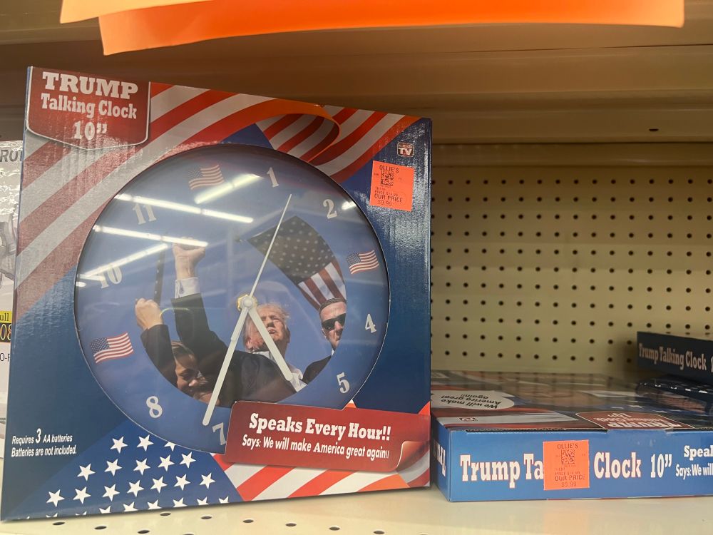Trump clocks 🤮