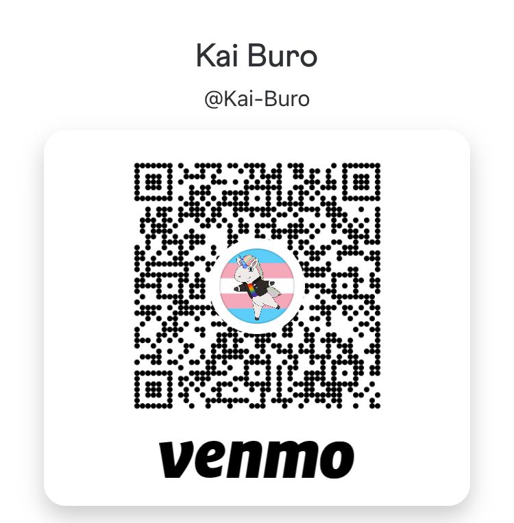Venmo QR code, @Kai-Buro