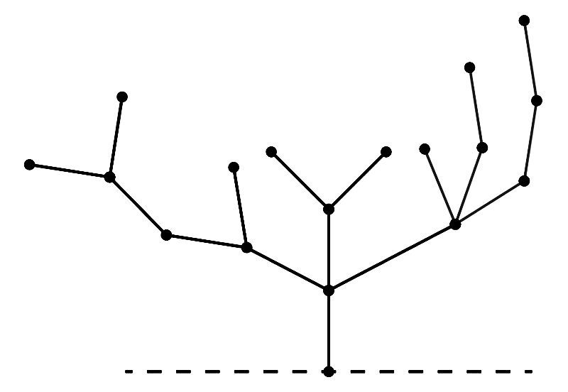 Hackenbush graph